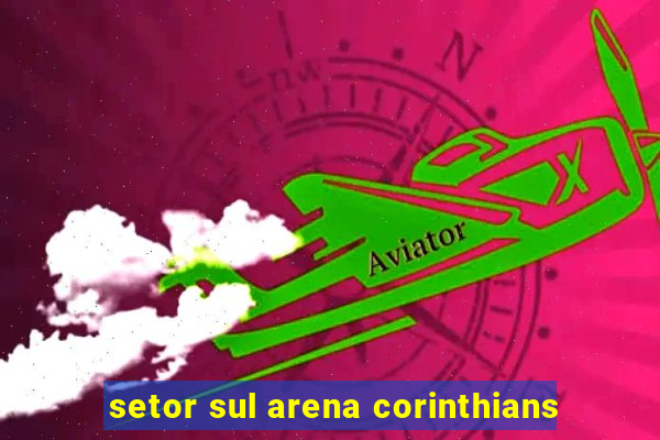 setor sul arena corinthians